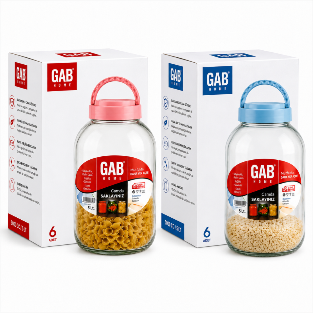 GABHOME 3000 CC KAVANOZ 