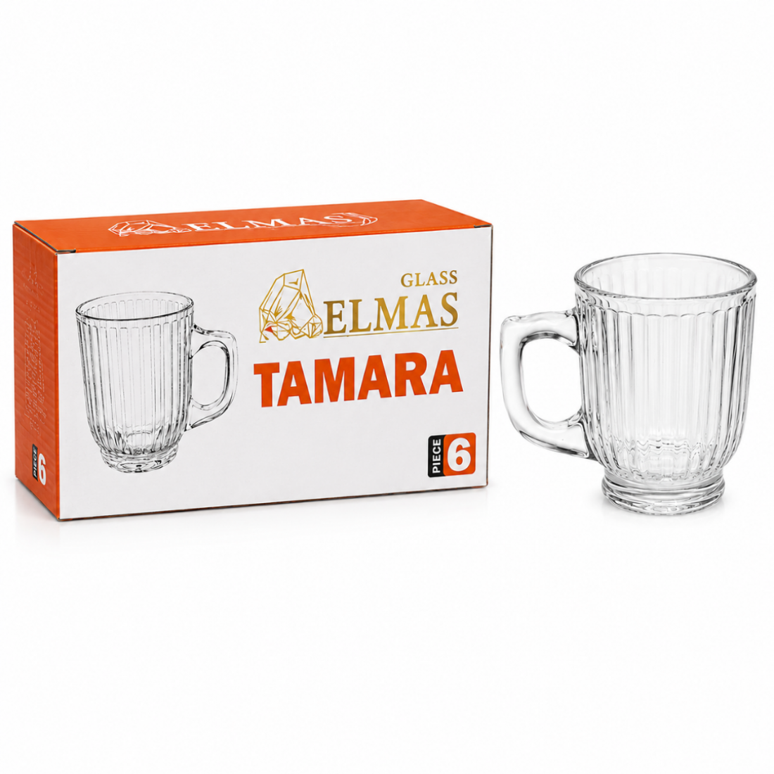 ELMAS TAMARA KULPLU BARDAK 
