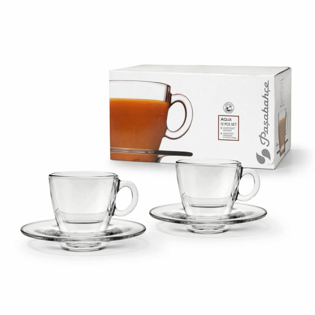 PAŞABAHÇE AQUA ÇAY FİNCAN TAKIMI 